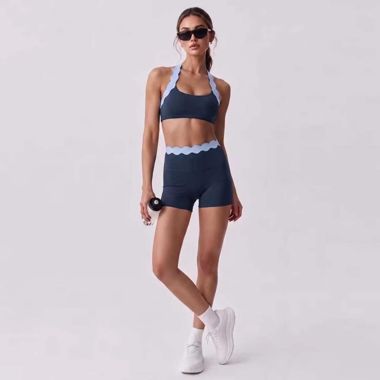 Women 2‑Piece Yoga Outfit Two‑ - đánh giá và giá Yoga Và Fitness