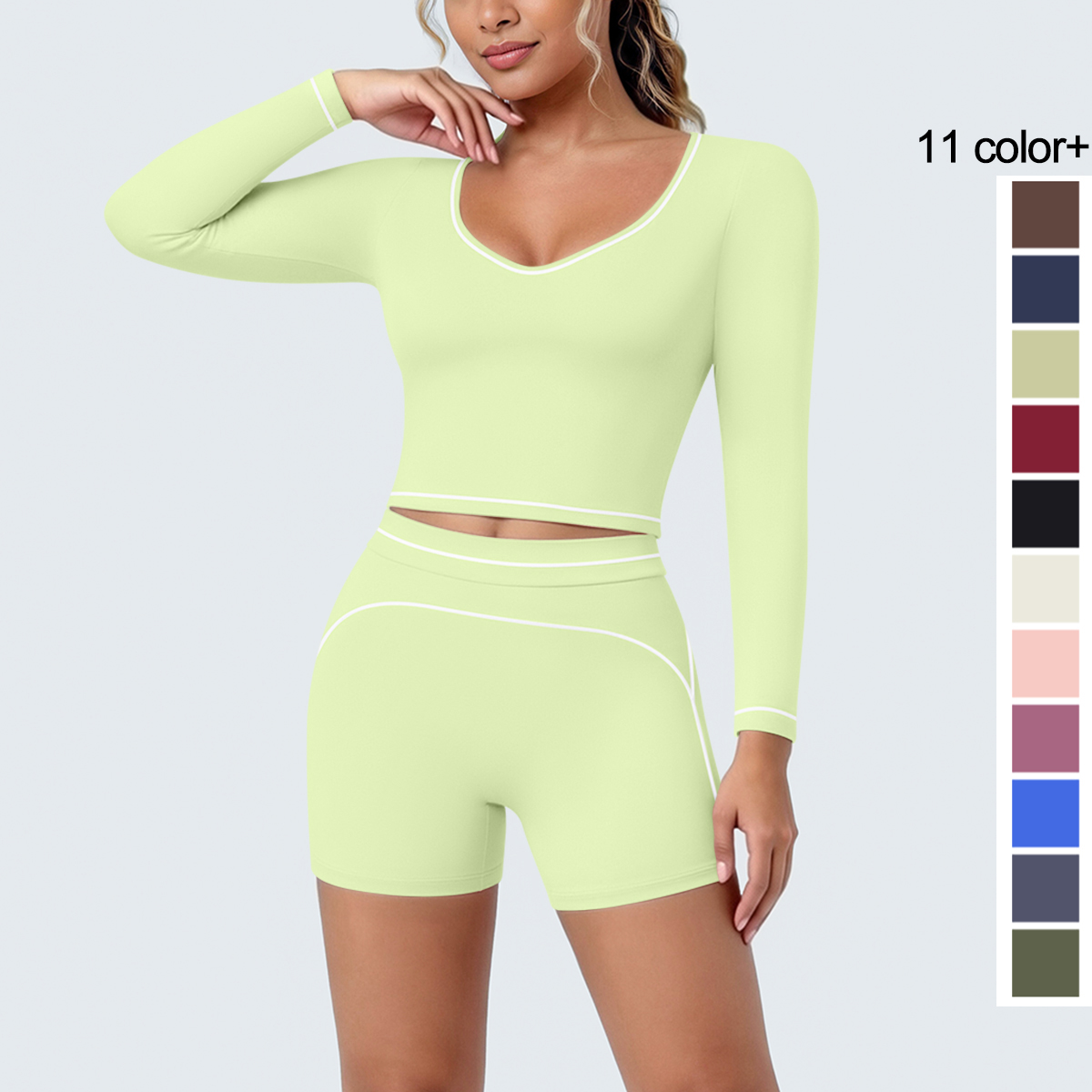 2PCS Yoga Set Gym Clothes Outd - đánh giá và giá Yoga Và Fitness