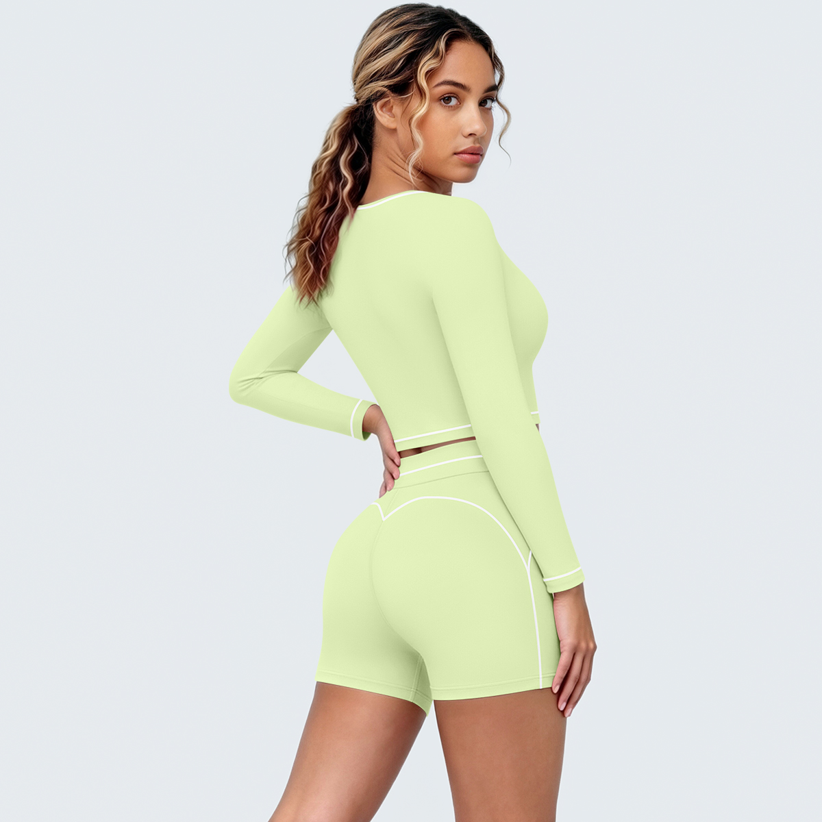 2PCS Yoga Set Gym Clothes Outd - đánh giá và giá Yoga Và Fitness