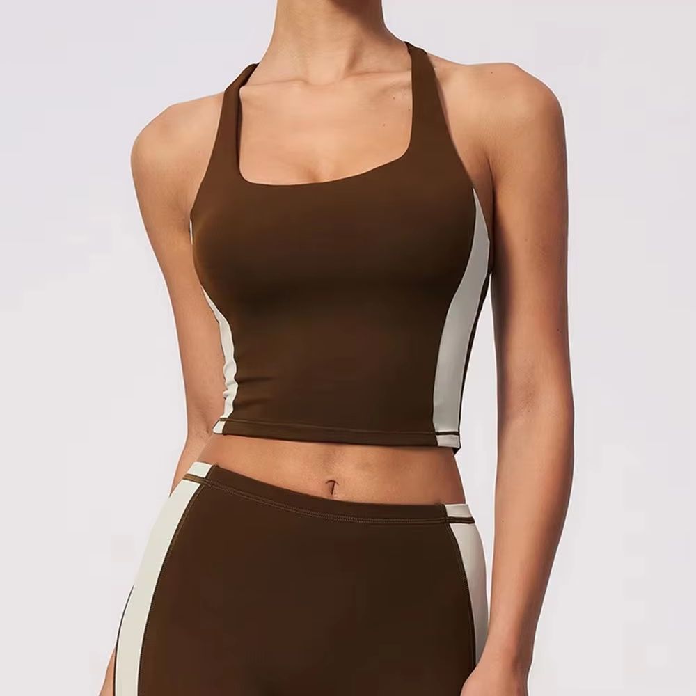 Women Halter Color Block Padde - đánh giá và giá Yoga Blocks