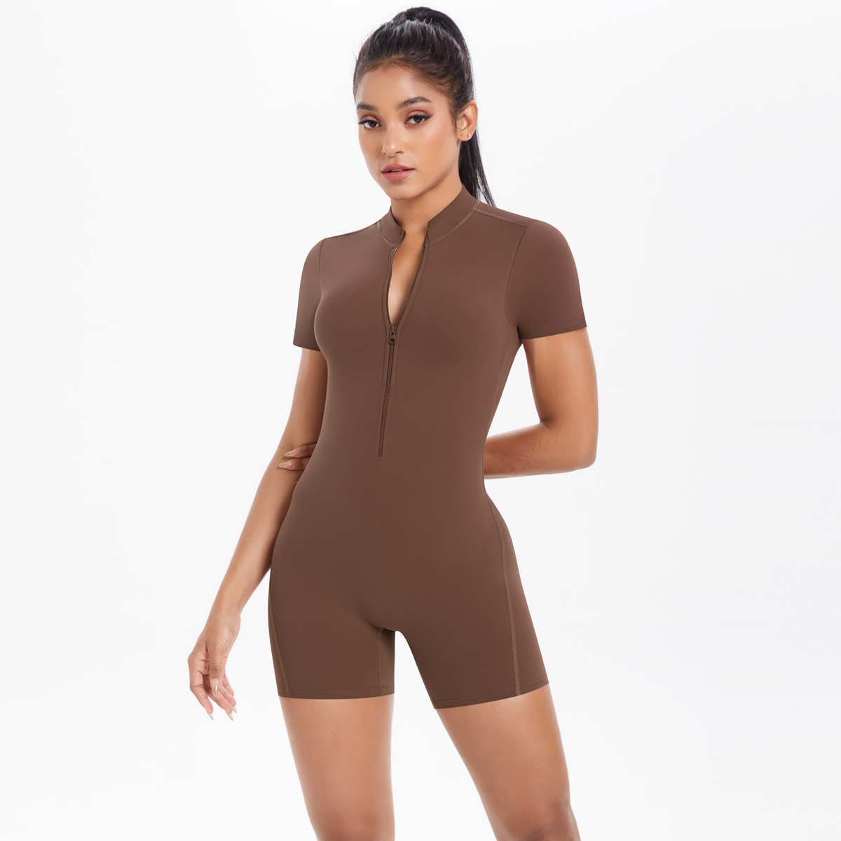 Women Gym Jumpsuit Short Yoga  - đánh giá và giá Yoga En Fitness