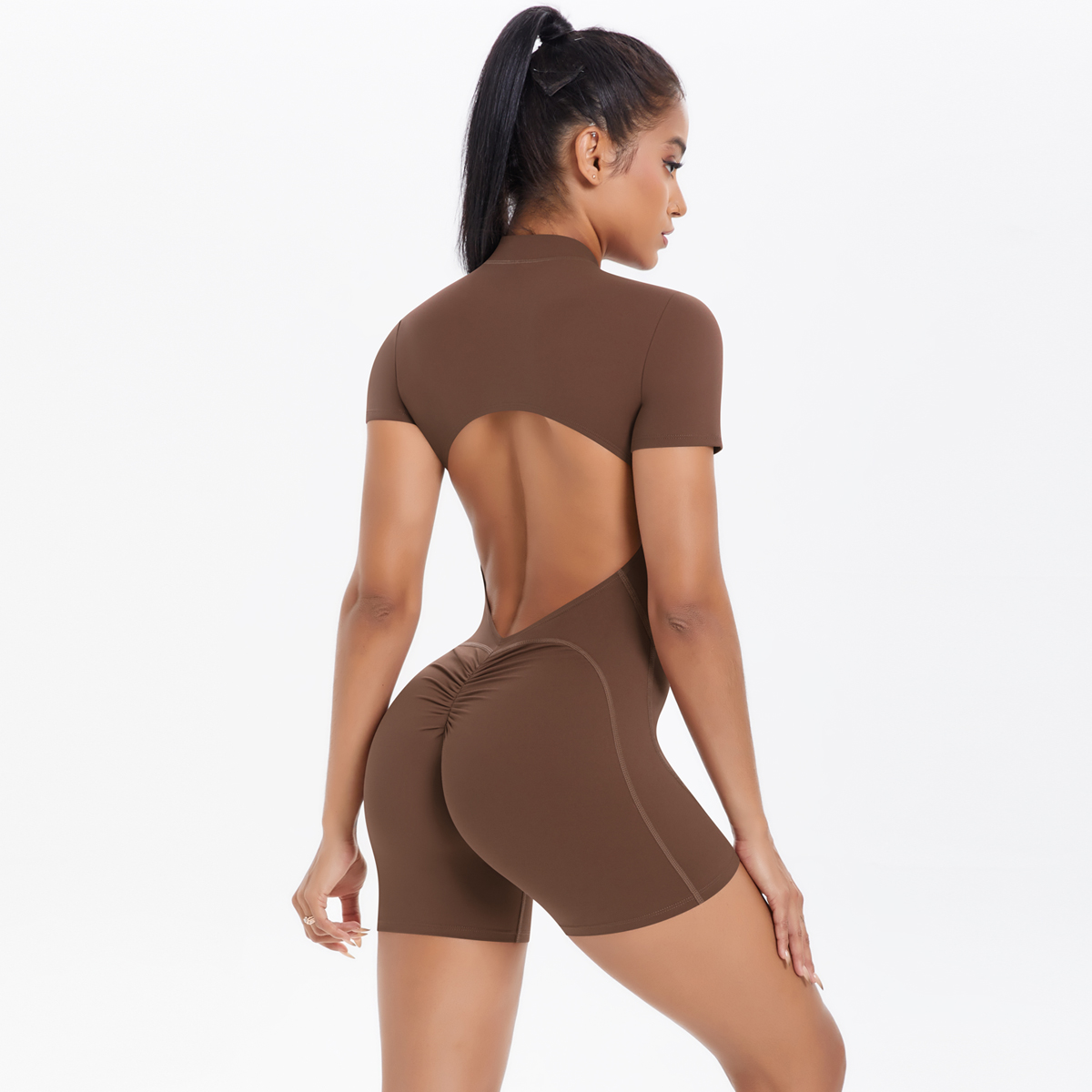 Women Gym Jumpsuit Short Yoga  - đánh giá và giá Yoga En Fitness
