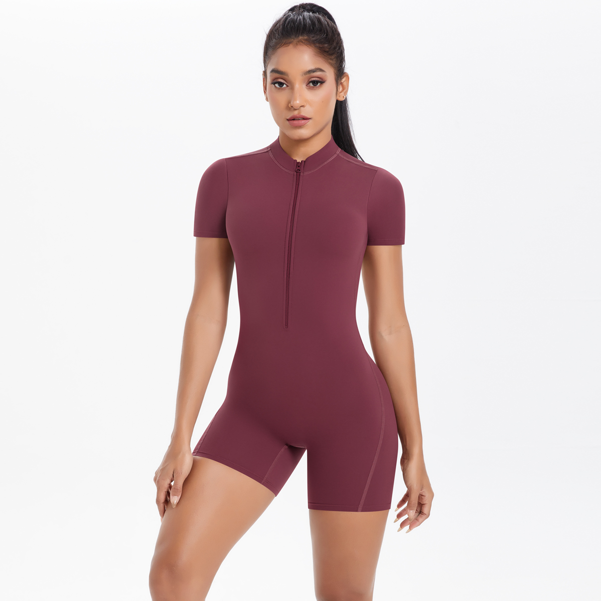 Women Gym Jumpsuit Short Yoga  - đánh giá và giá Yoga En Fitness
