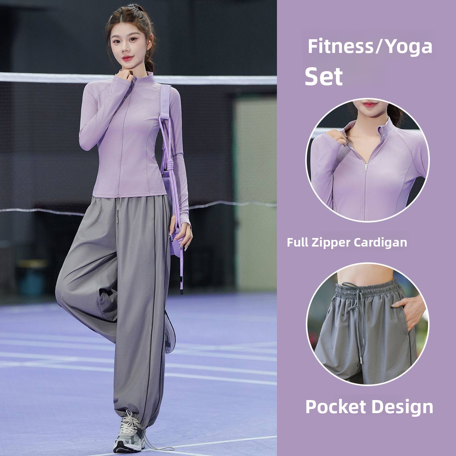 Women's Running Sportswear Set - đánh giá và giá Yoga Fitness Outfit