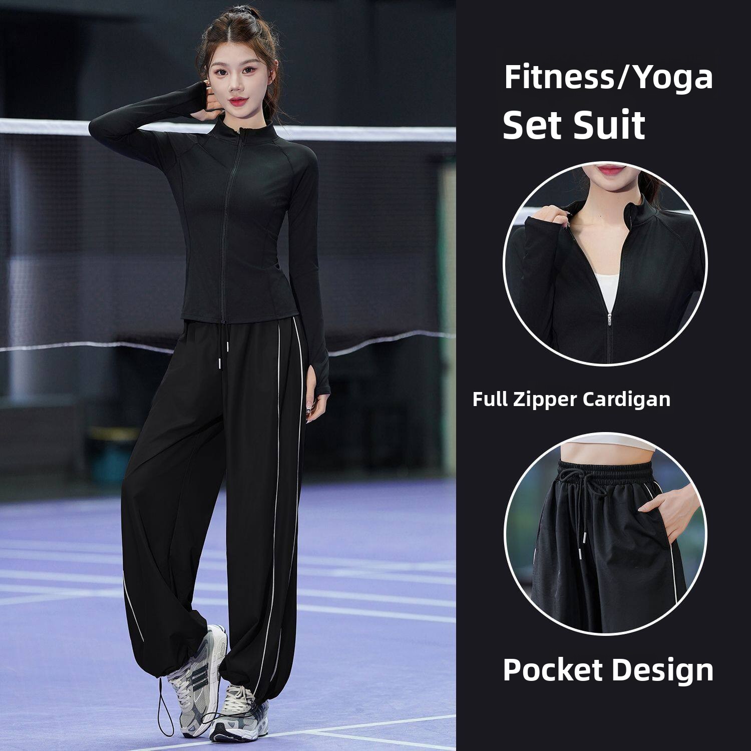 Women's Running Sportswear Set - đánh giá và giá Yoga Fitness Outfit