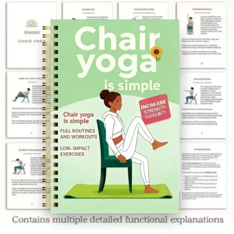 Sổ ghi chép dành cho người cao - đánh giá và giá Yoga Fitness Journal