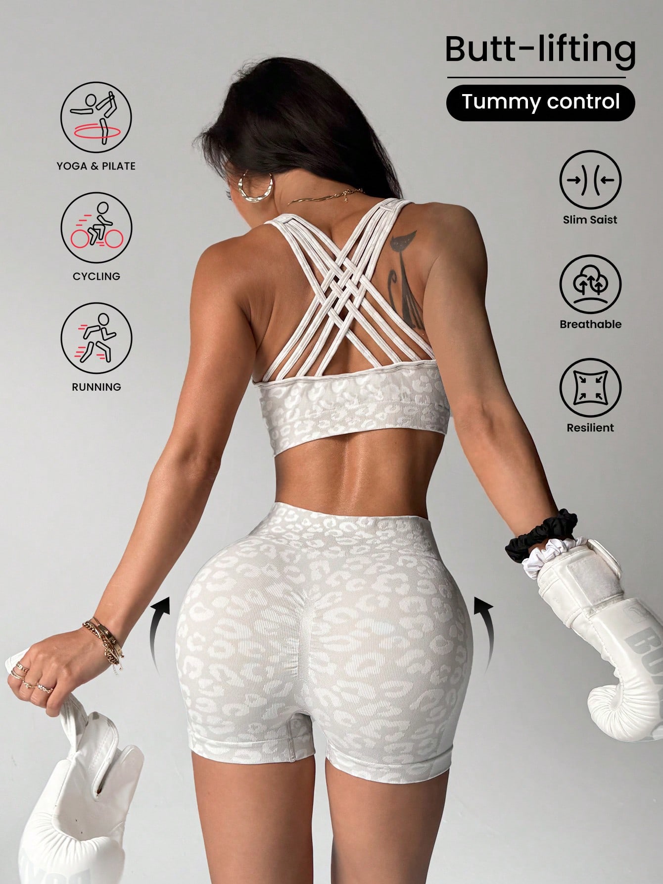 High waisted and belly hugging - đánh giá và giá Yoga En Fitness
