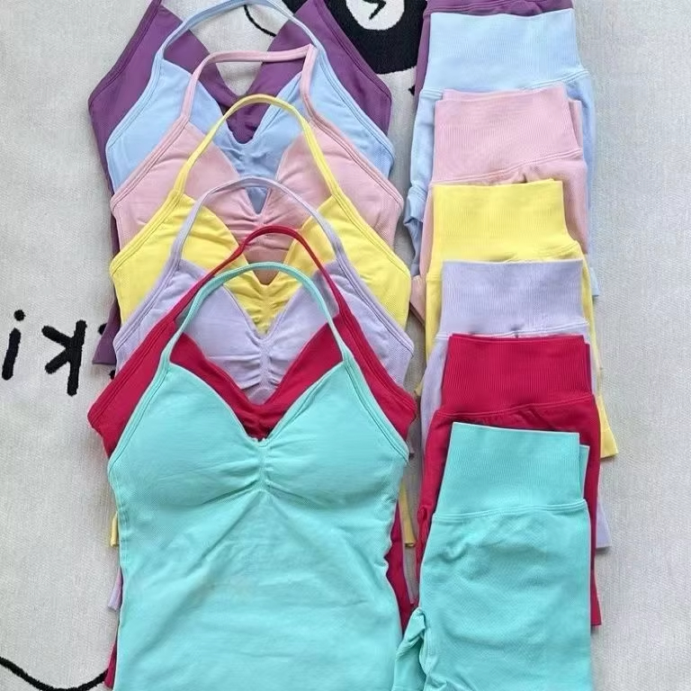 1-2 Pieces Gym Set Women Backl - đánh giá và giá Yoga En Fitness